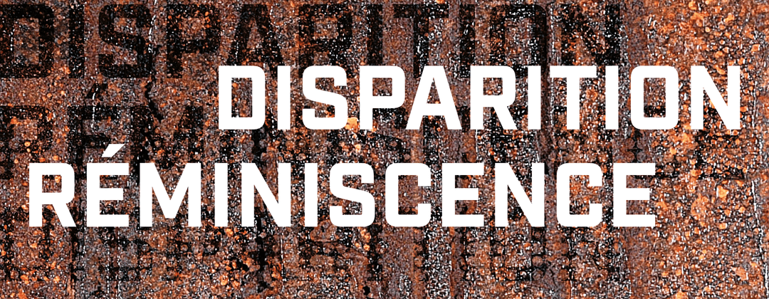 Disparition et Réminiscence